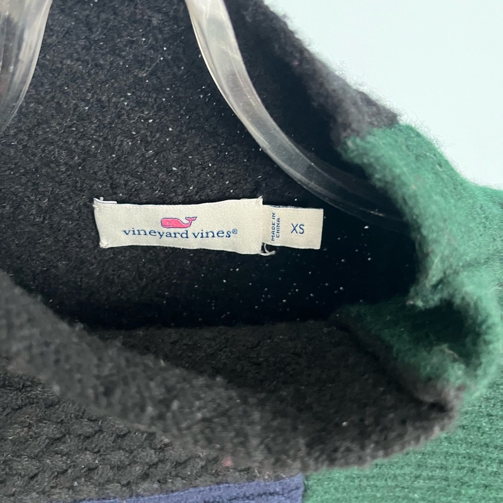 Vineyard Vines Patchwork Merino Wool Sweater - image 2